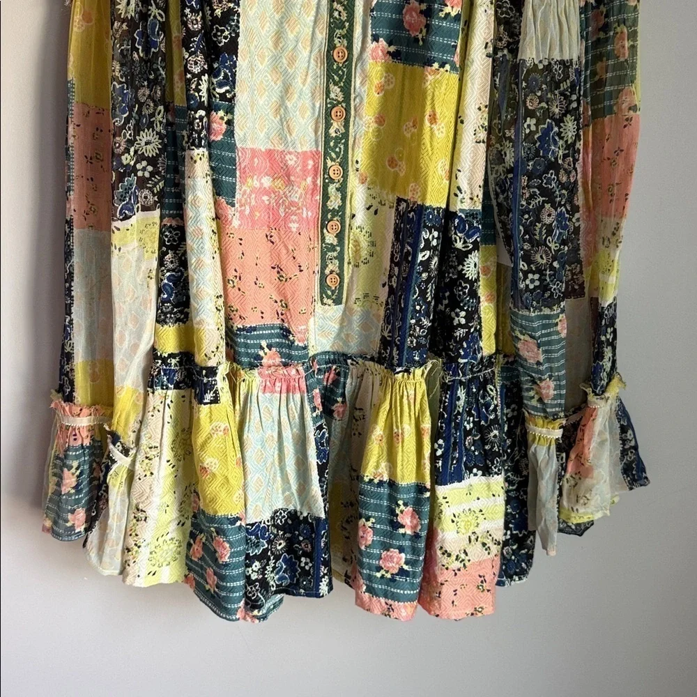 NEW Free People Patch Made In Heaven Dress Small